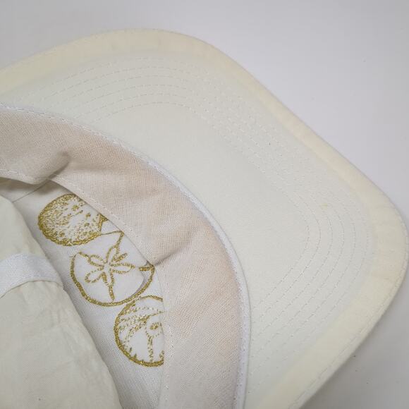 Florida 5 Panel Cap White One Size Stretchable Embroidered Distinctive Headwear - Picture 8 of 9